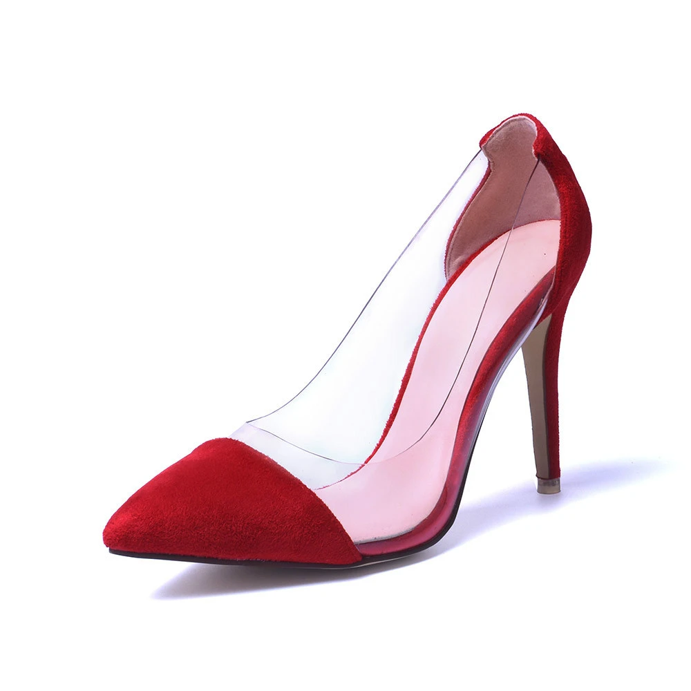 clear bridesmaid shoes