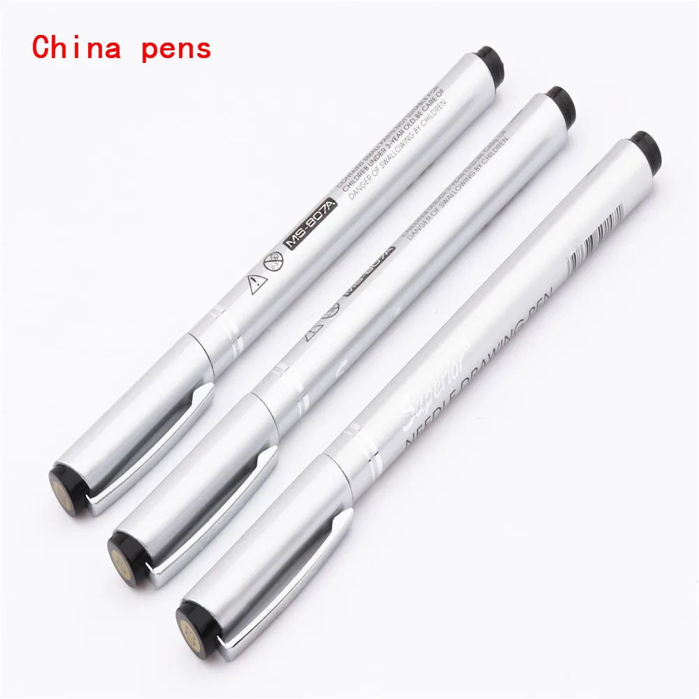 Ink Black Micron Neelde Drawing Pen Waterproof Pigment Fine Line Sketch Markers Pen For Writing Hand-Paint anime Art Supplies marker pens pen marker markers pen marker pen art marker pens art markers manga markers sketching markers micro pens drawing pen