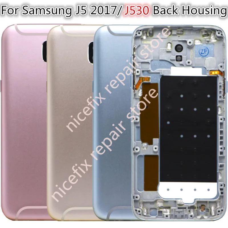 Для Samsung Galaxy J5 2017 J530 задняя крышка батарейного отсека Запасные части для корпуса