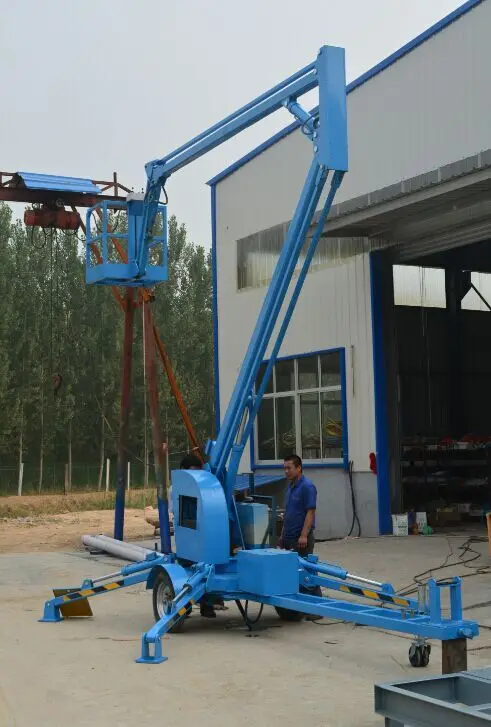 

Trailer-mounted Boom Lift articulated aerial work platform 8m 10m 12m 14m 16m aerial work lift platform