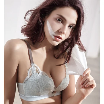 

Bra Brief Sets Women Sexy Underwear Lace Lacy Push Up Bra Set Sexy Bralette Lingerie Panties and Bra Set Wire Free Intimate Set