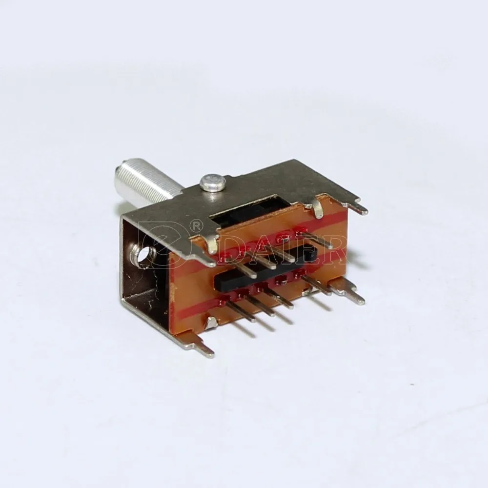 100PCS TS23E01 2P3T 3 position Mini slide switch made in China slide switch