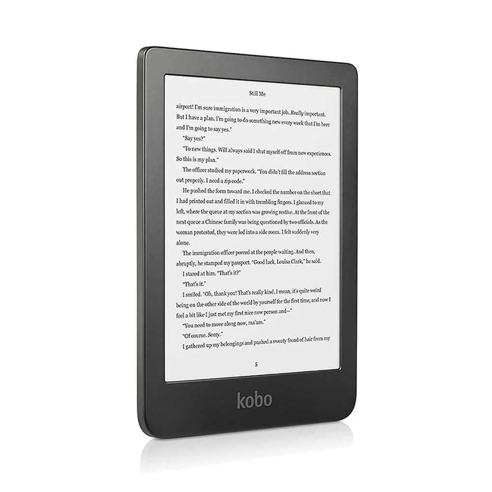 

KOBO Clara HD Touchscreen 8 GB Wifi e-Book Reader (6'' E Ink Carta, CBR, Cbz, ePub DRM, HTML, Mobi, PDF, RTF, TXT, JPEG, BMP, Gi