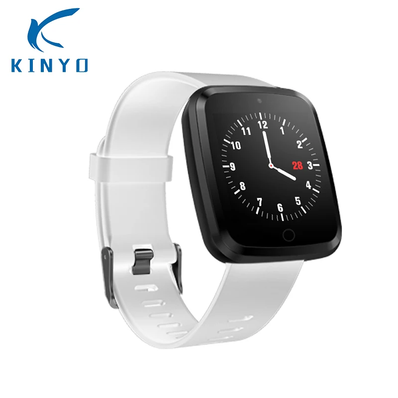 

Kinyo New Smart Band Color screen Two Different time-display Blood pressure Monitoring Smart Band Wristband pk xiomi mi band 3