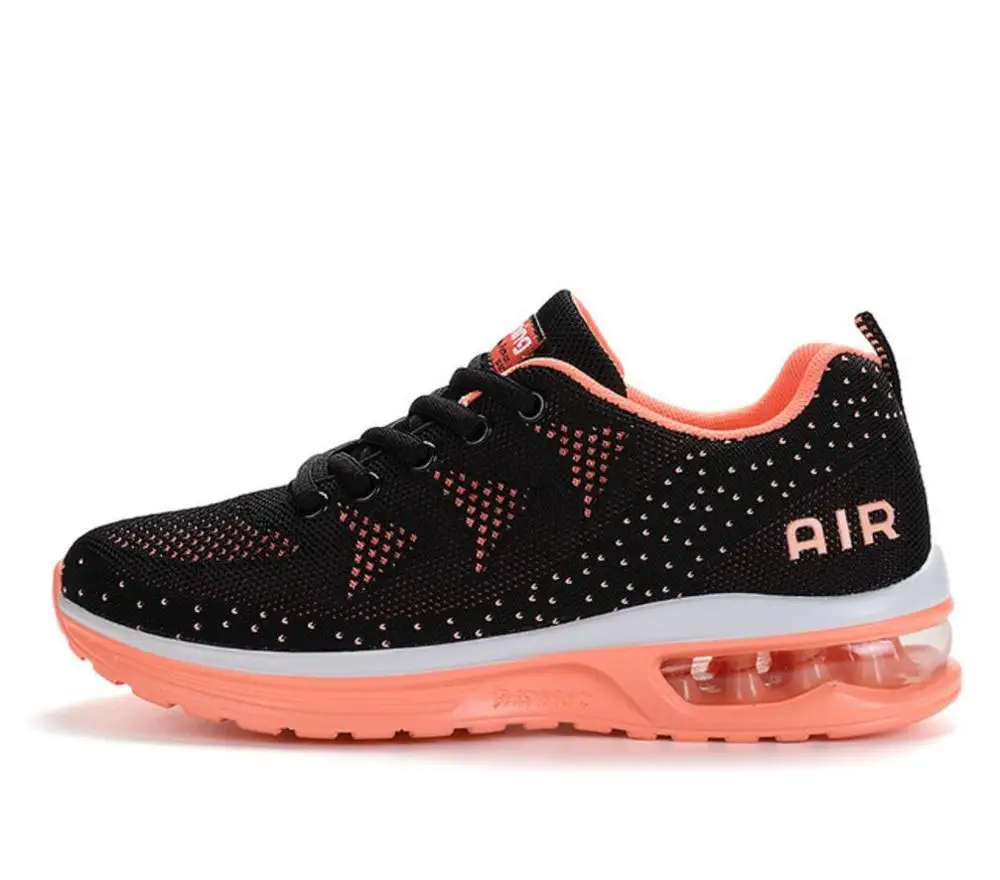 Новинка; Лидер продаж; дышащая обувь для мужчин и женщин; кроссовки для бега; спортивная обувь для влюбленных; 835 - Цвет: women black pink