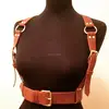 Street Style Harajuku Handmade Fashion Real Leather Women Harness Craft 3.8cm Wide Belt Body Waist Belt Straps ► Photo 2/6