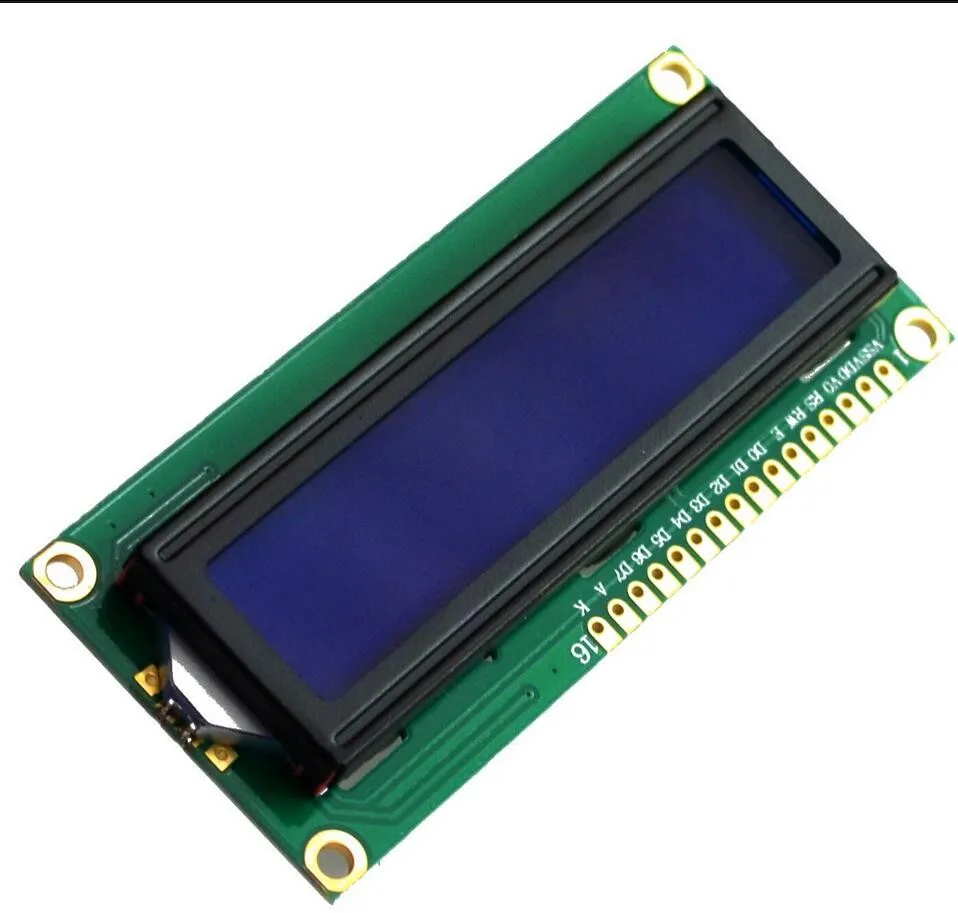 1 ЖК-дисплей 1602 ЖК-монитор 5 В синий экран и белый код для arduino | Инструменты