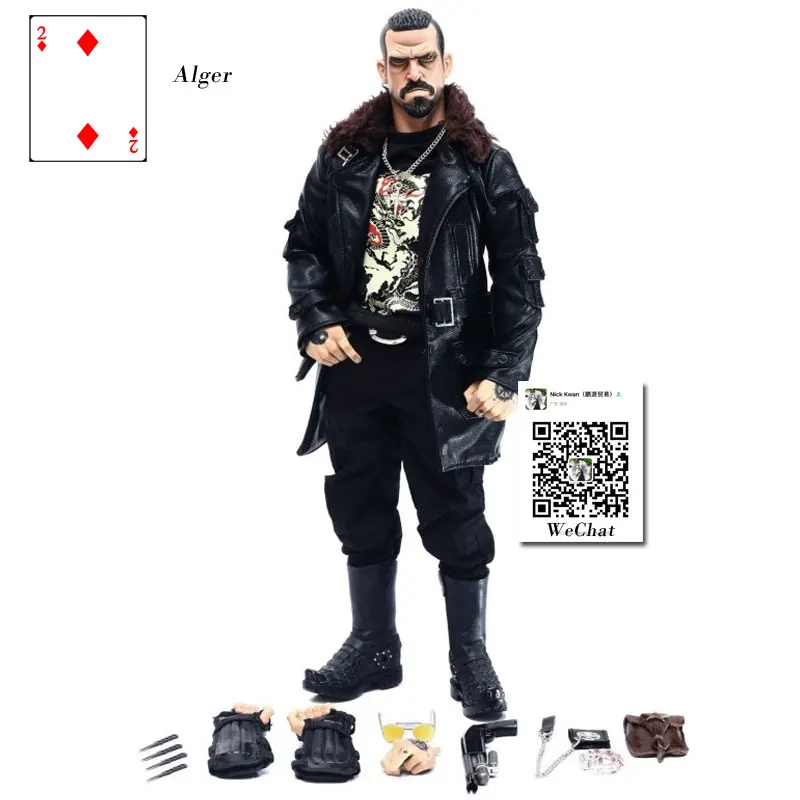 

DAMTOYS 1/6 Scale Action Figure Model Toys Gangsters Kingdom Diamond 2 Alger Figure Model Play Toy Set For Collection,Gift