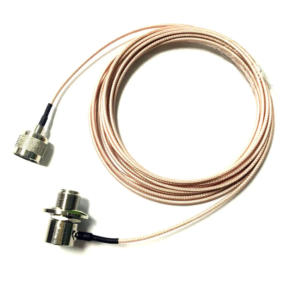 antenna S0239 connector Extension Cable 5M for car Radio KT-8900(R) Coaxial Cable PL259 SO239 Antenna Extension Cable CB Cable (3)