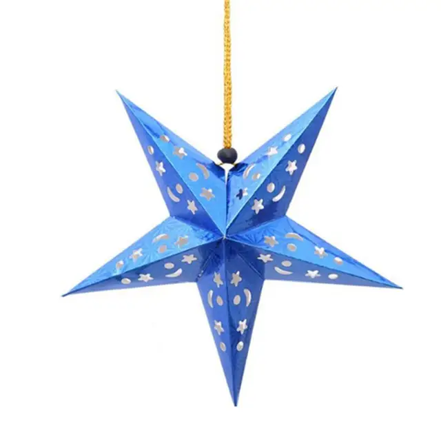Aliexpress.com : Buy 30cm Paper 3D Pentagram Pendant for Christmas Xmas ...