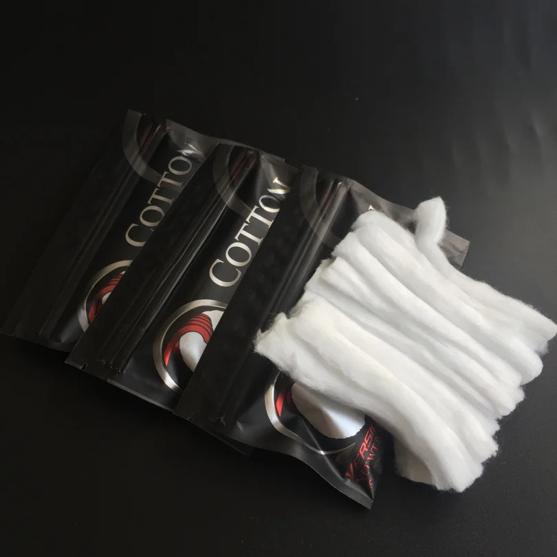Электронная сигарета 1 пакет органический хлопок бекон Мягкий DIY Dream Cotton для RDA RBA