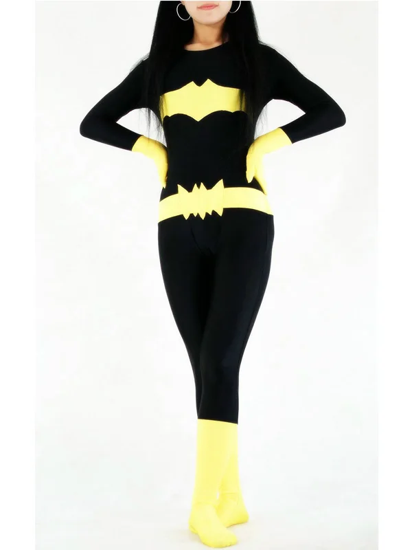 Spandex Lycra Batgirl traje negro y amarillo Zentai Bodysuit Halloween  Cosplay fiesta mujer/chicas/mujer traje envío gratis|bodysuit  shapewear|bodysuit swimwearlycra blue - AliExpress