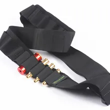 Тактический сверхмощный ремень с кармашками для патронов дробовик держатель пояса 25 оболочки стрелковая амуниция слинг черный для 12GA 20GA. 30-30 300 W