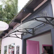 DS80200-A, 80x200 см, алюминий кронштейн с Поликарбонат вход алюминиевых двери, навесы