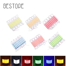 COB-9 светодиодный Светодиодный Модуль DC12V водонепроницаемый рекламный дизайн светодиодный модуль белый желтый цвет супер яркое освещение 10 шт./партия