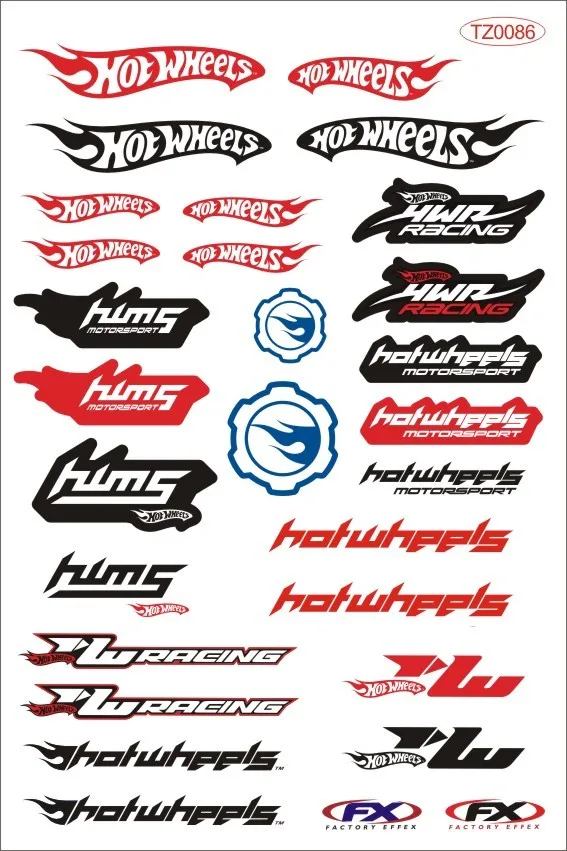 MTB Bicycle stickers Doodle car stickers Motorcycle Decor Waterproof
