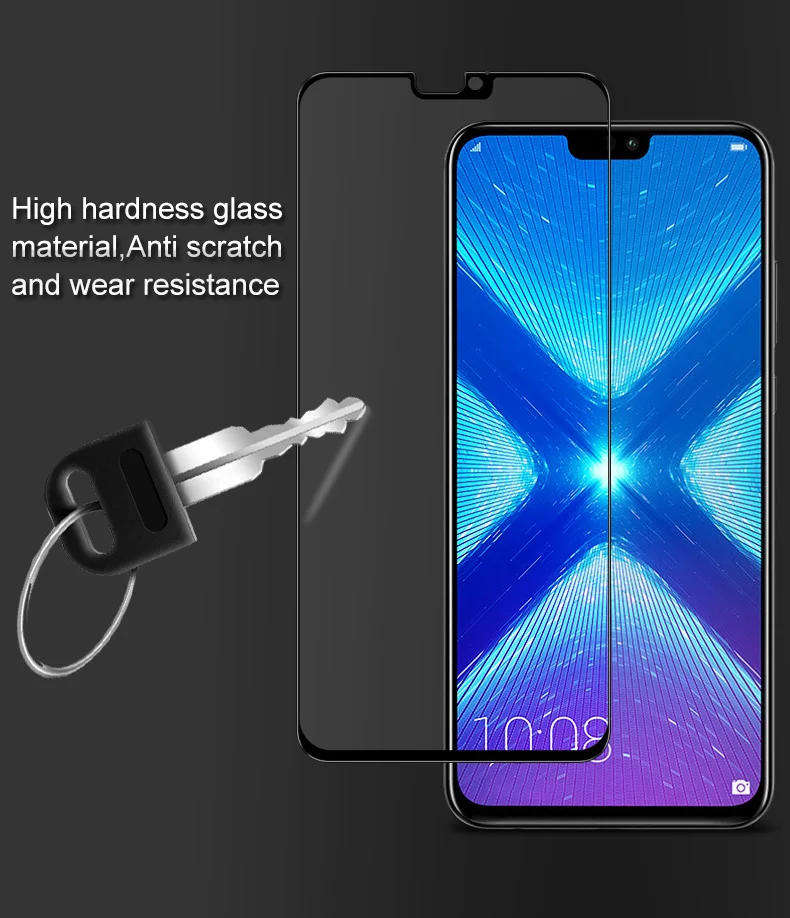 Huawei Honor 8X стекло IMAK Pro+ полный клей покрытие экрана протектор Закаленное стекло для huawei Honor 8X Max