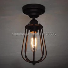 Edison Vintage Style Industrial Mini Cage Wall lamp Light(Including bulb)  Cafe Bar Coffee Shop Store Hall Club