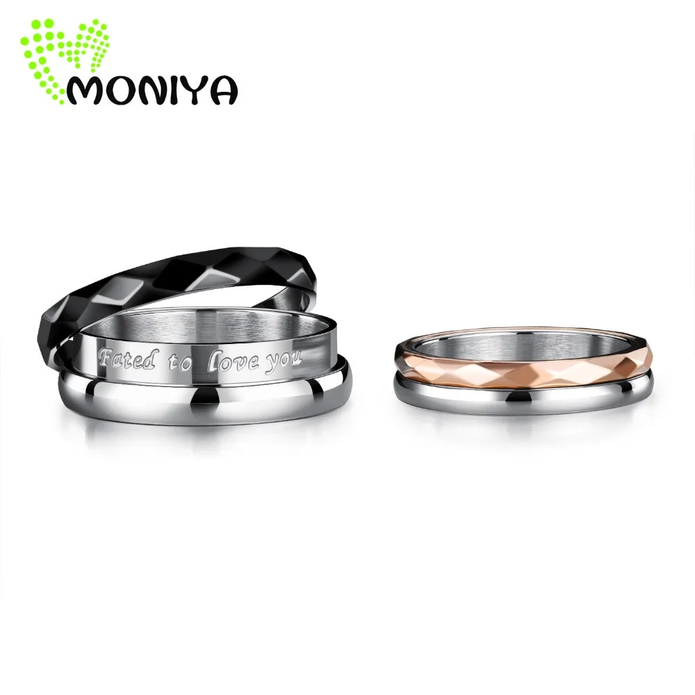 moniya stainless steel couple ring for lovers 2 in 1 unique design romantic matching jewelry mens womens wedding band ring hr523 - Mens Unique Wedding Rings moniya stainless steel couple ring for lovers 2 in 1 unique design romantic matching jewelry mens womens wedding band ring hr523 - Mens Unique Wedding Rings