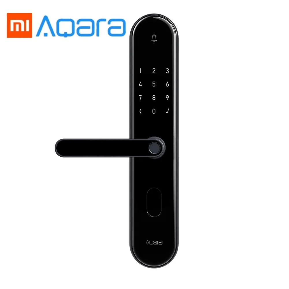 

Original Xiaomi Mijia Aqara Smart Fingerprint Door Lock Digital Touch Screen Keyless Lock Fingerprint Smart Door Lock for Home