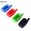 KEYYOU de silicona 3 botones 2 sistema de alarma para coche LCD Control remoto cadena para Starline A6/A9/A8/A4 remoto llavero ► Foto 1/6