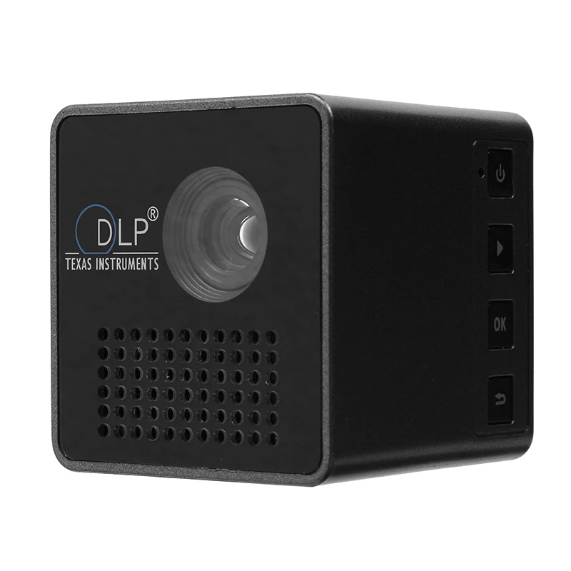 UNIC P1 Plus wifi беспроводной Карманный DLP портативный мини-проектор 30 люмен микро Miracast DLNA видео проектор UNIC P1 + H wifi