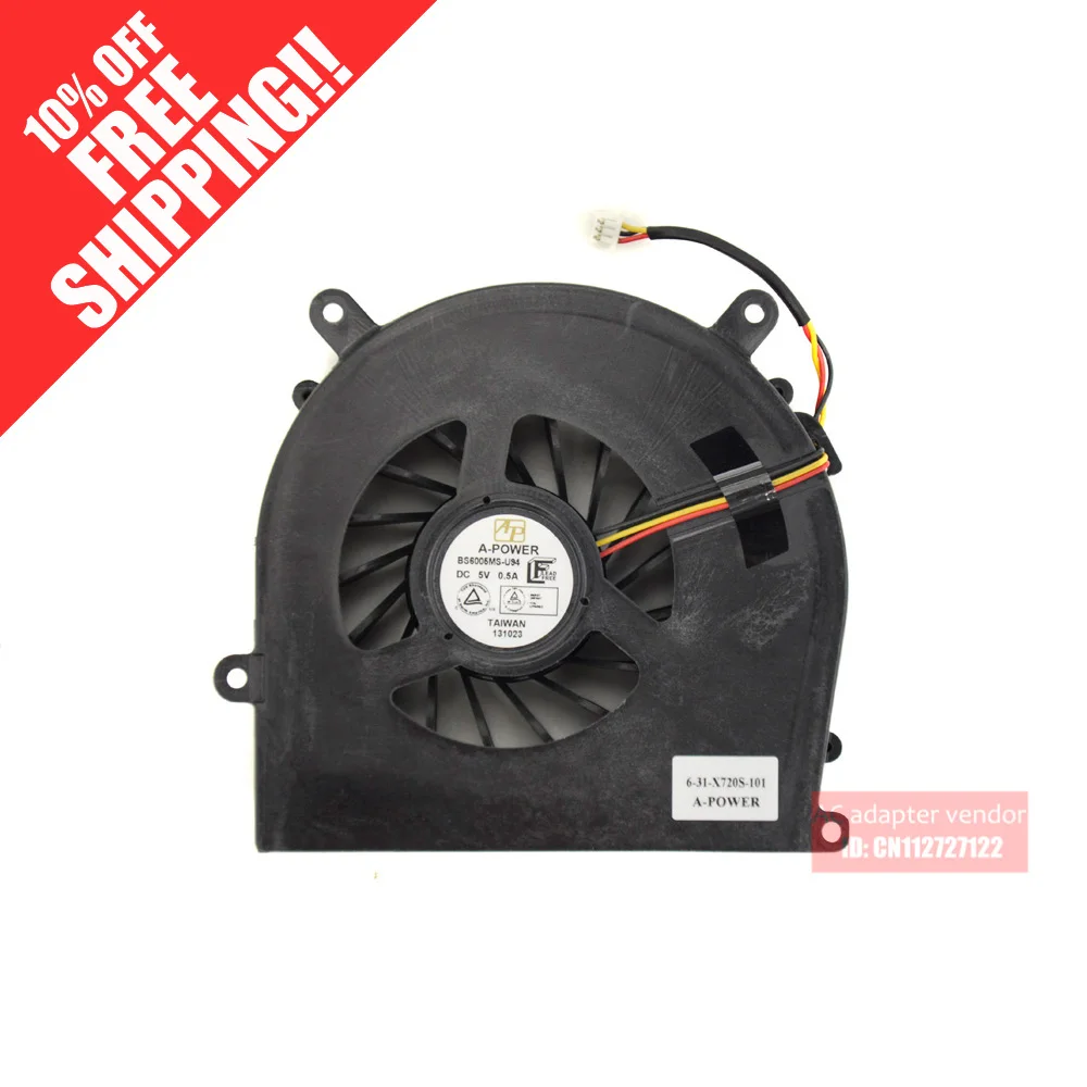 

FOR Clevo A-POWER 6-31-X720S-101 fan for sky P150 P170 P370 P570 Graphics