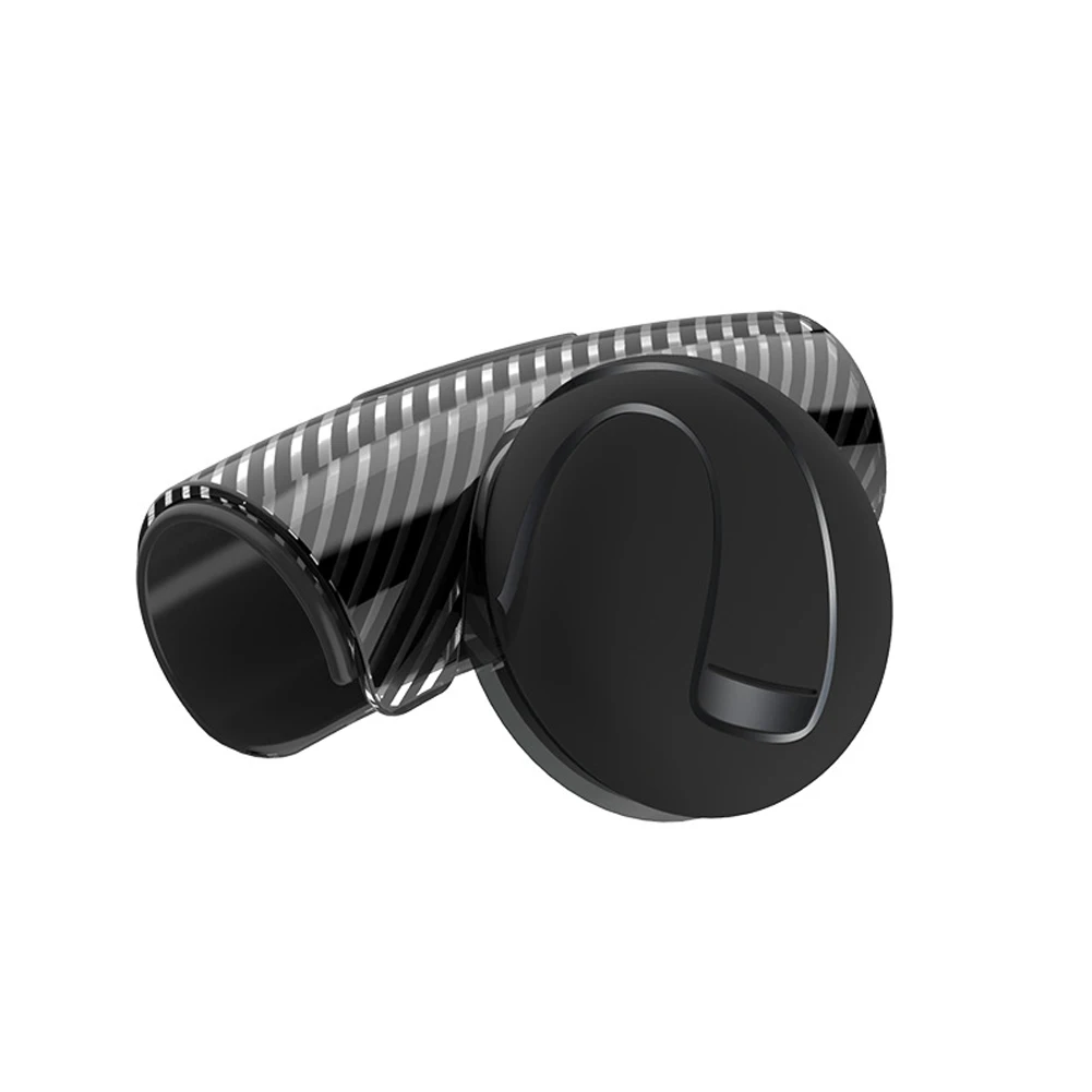 Pomo de coche Flexible de fácil instalación Spinner rotación antideslizante Universal de silicona volante de refuerzo herramienta mango de agarre de ayuda de Control