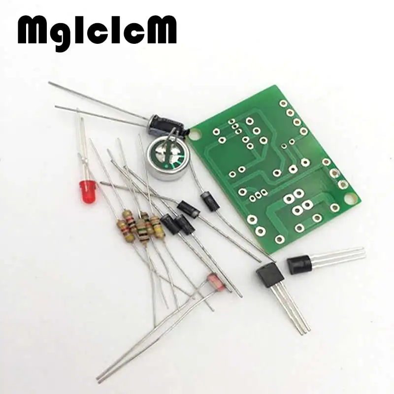 85006 02 DIY Electronic Kit 220v Bulb Lamp Sound Activated Auto Delay