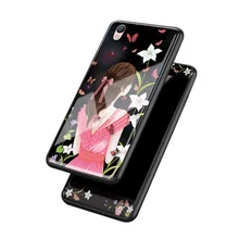 Tempered Glass Case for OPPO A37 Full Cover Case OPPOA37 with Tempered Glass Screen Protection Film for OPPO A37 Girl Case goowiiz красный черный oppo a37