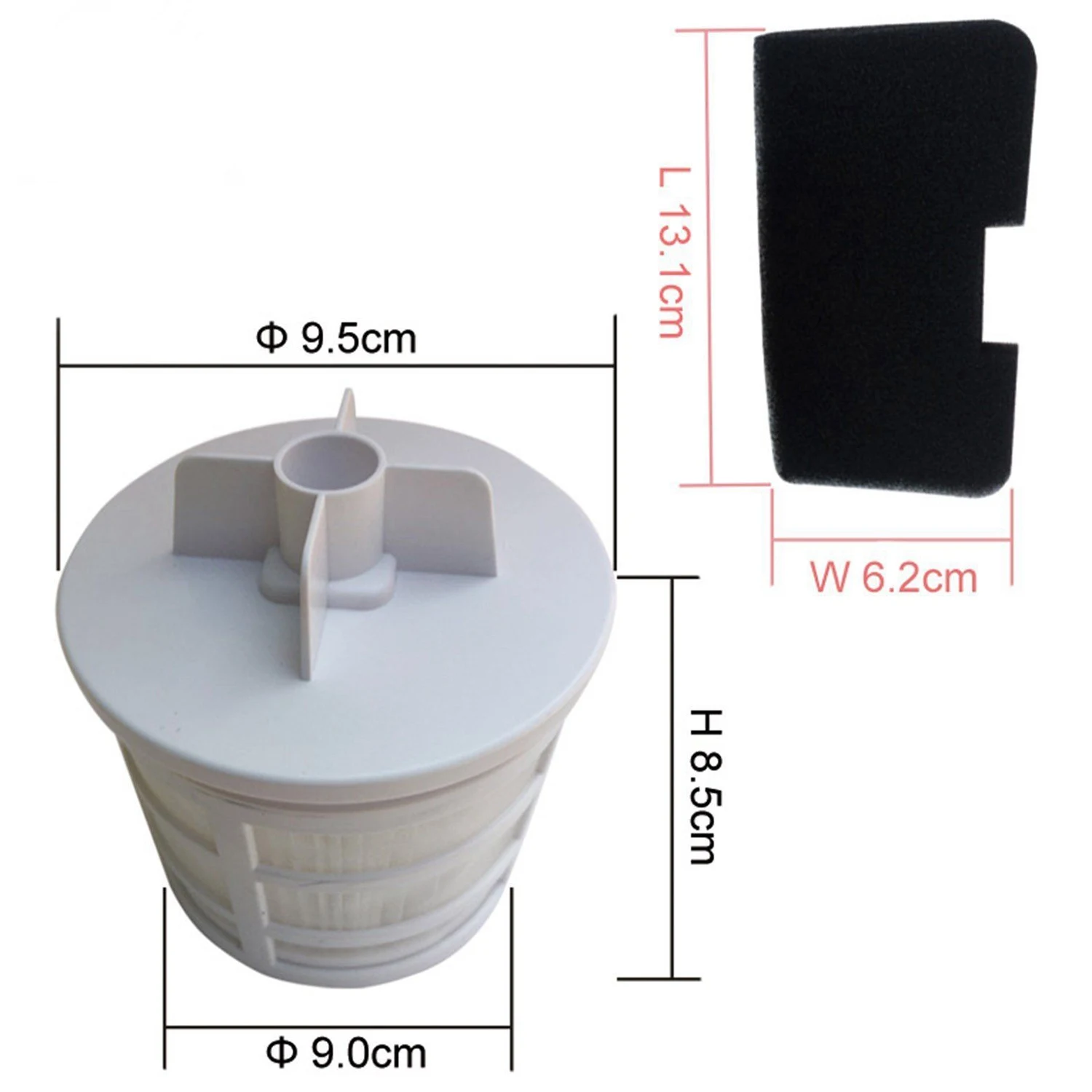 Домашний набор фильтров Hepa для пылесосов Hover Sprint& Spritz#39001039