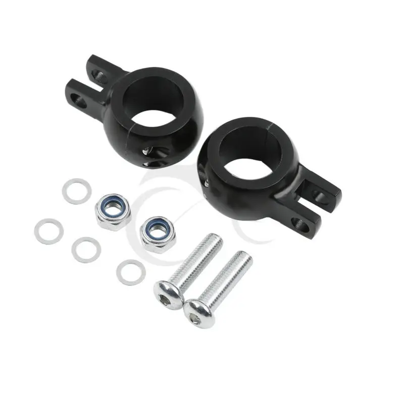 1/4 &quot1 1 25&quot зажим на шоссе кронштейн для ног Dyna Street Fat Bob Wide Super Glide Low Rider FXDL FXDWG