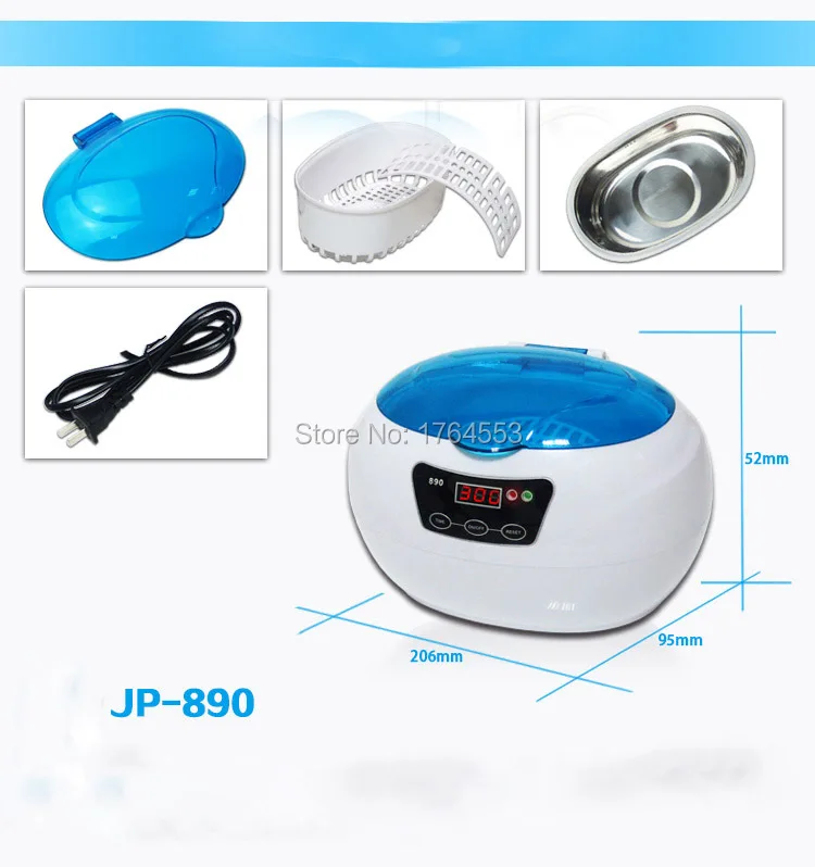 UV Sterilizer Pot Salon Nail Tattoo Clean Metal,Watches,Gem For Tools Equipment ,Ultrasonic autoclave Cleaner For Nail Cleaning-5