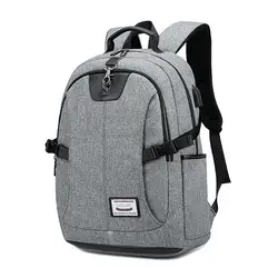 Непромокаемые безопасности бизнес зарядка через usb порты и разъёмы ноутбук рюкзак сумка Anti Theft колледж рюкзак большой ёмкость