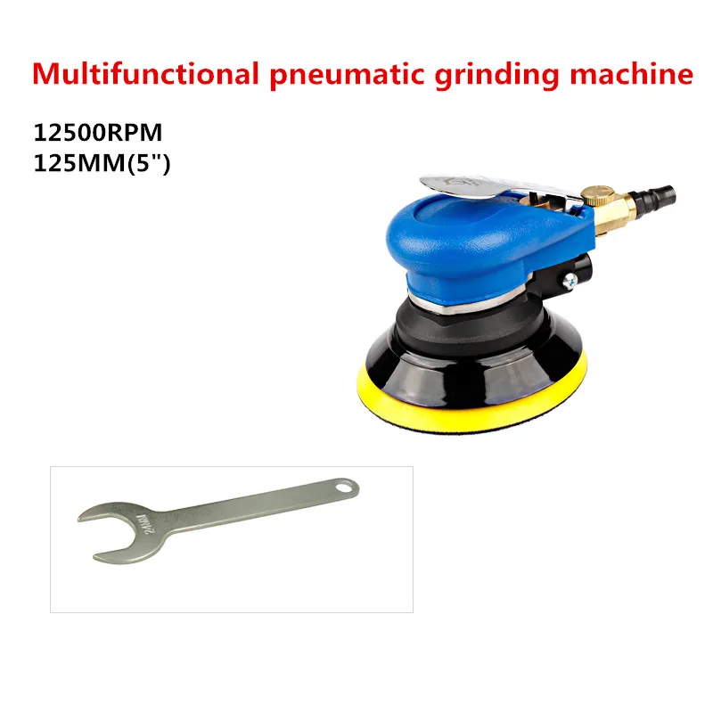 Pneumatic grinding machine 5 inch polishing polishing milling machine