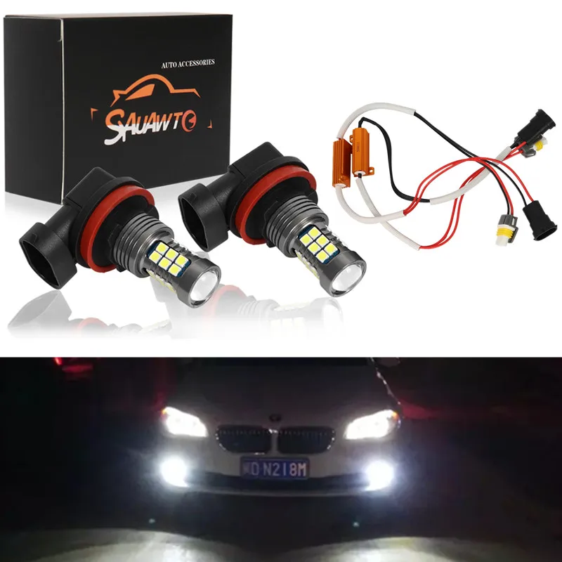 2X H8 H11 9006 HB4 LED Fog Light Bulb Auto Car Driving Drl Lamp LED Bulbs
