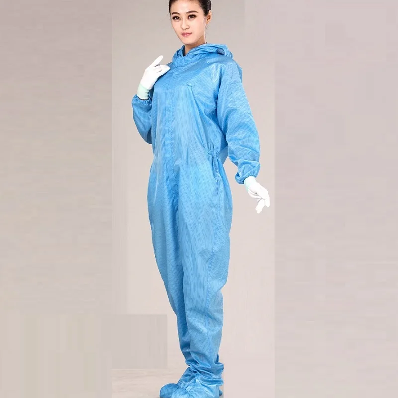 (10 set)Anti static suits Four jumpsuits Protective clothing Dust proof