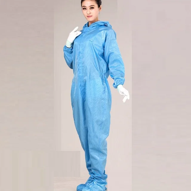 (10 set)Anti static suits Four jumpsuits Protective clothing Dust proof
