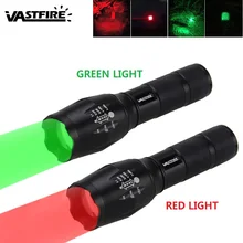 VASTFIRE оружейный светильник s 600 лм 350 ярд зеленый/красный охотничий светильник, масштабируемый светильник-вспышка 18650 трекер, светильник-вспышка для охоты