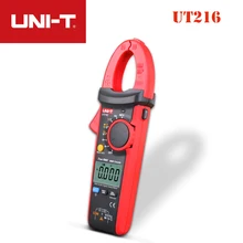 UNI-T True RMS цифровой зажим UT216A UT216B UT216C UT216D цифровые клещи Авто Диапазон резистора/конденсатор/частота/NCV тест