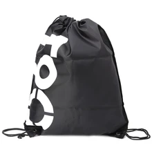 Backpack Shopping Drawstring Bags Waterproof Travel Beach Gym Shoes Sports Pack