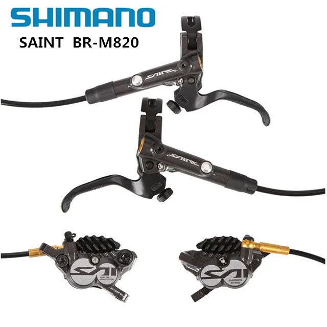 Shimano Saint BR M820 велосипед гидравлический 4 поршневые тормоза пара