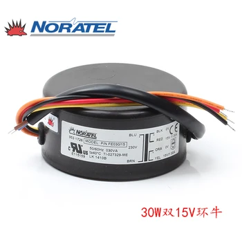 

Sealed toroidal transformer 30W dual 9 V dual 15V dual 18V dual 25V optional