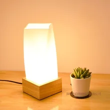 Стиль Винтаж Лофт деревянная настольная лампа древесины свет E27 AC 110 В/220 В для Гостиная Спальня исследование комната прикроватные Домашний Декор