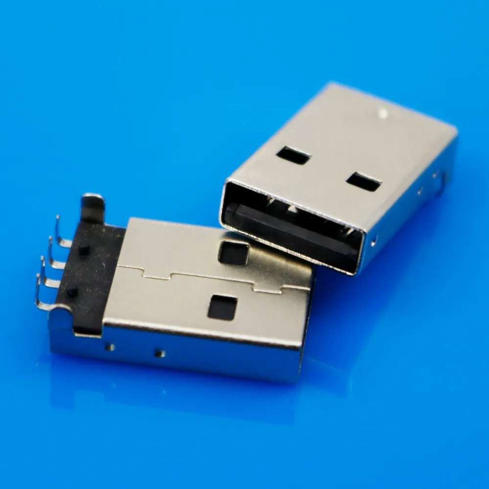 

USB male socket A Type Right Angle 90 degree corners USB Connector