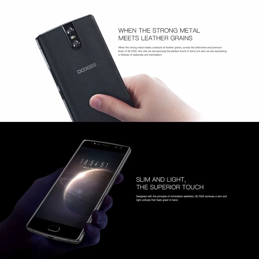 LTE 4G DOOGEE BL7000 Smartphone 4GB+64GB 13MP Camera 7060mAh 5.5'' Cellphone Android 7.0 Octa Core 1.5GHz 1920*1080 Moible Phone LTE 4G DOOGEE BL7000 Smartphone 4GB+64GB 13MP Camera 7060mAh 5.5'' Cellphone Android 7.0 Octa Core 1.5GHz 1920*1080 Moible Phone