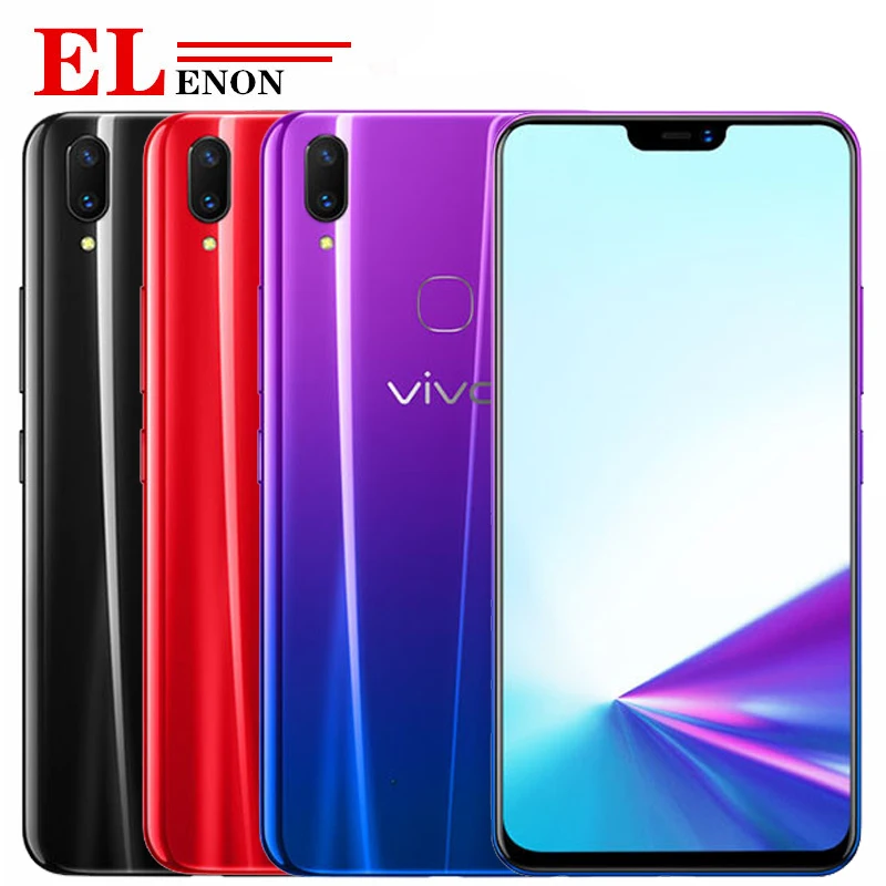 

Original New vivo Z3x SmartPhone Full Screen 4GB RAM 64GB ROM Android 9.0 SDM660AIE 6.26" FingerPrint ID Octa Core Mobile phone