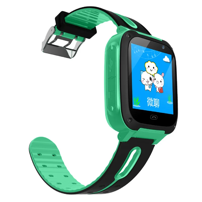  Kinder Wasserdichte Intelligente Uhr Anti-verloren Sicher GPS Positionierung Anruf Smart Band NK-Sh