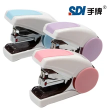 Тайвань скобы руководство 1 шт. мини-степлер безопасная работа пространство степлер в стиле кавай Бумага офисные школьные принадлежности, блокноты в Staionery SDI № 10 1113C