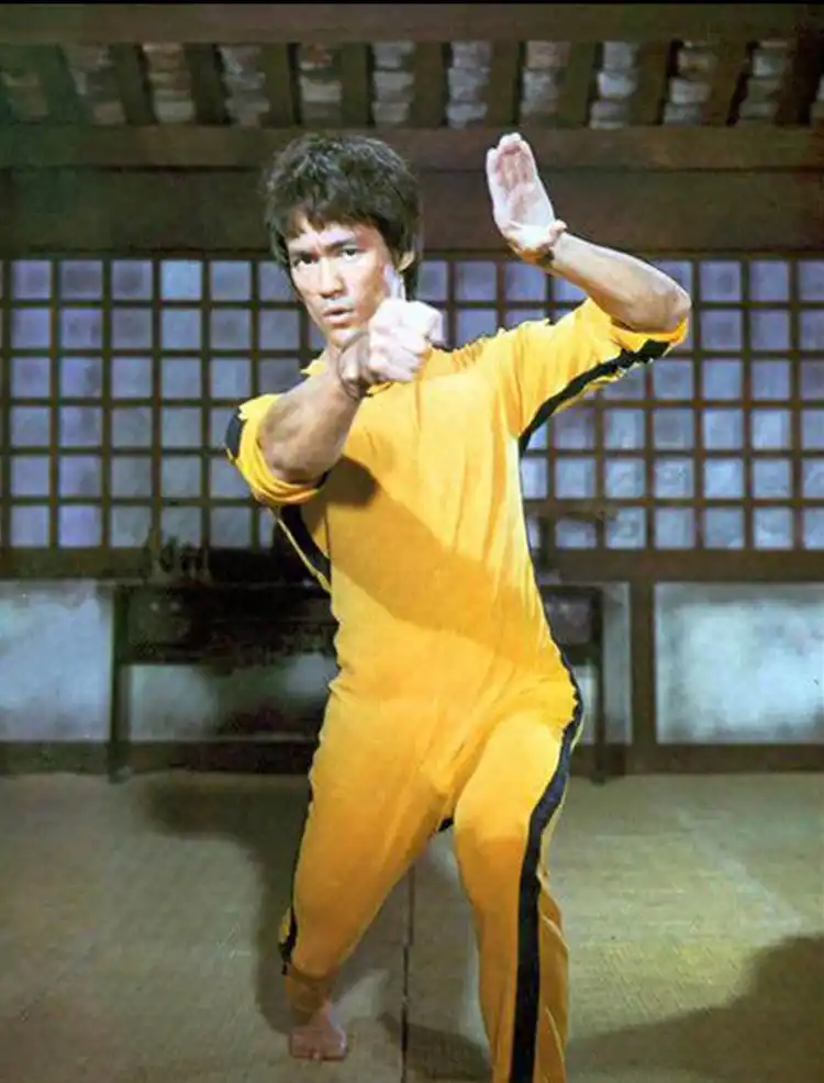 enter the dragon yellow jumpsuit